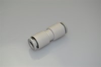 Connection piece tube, Siemens fridge & freezer (us style) - 6 mm (straight)